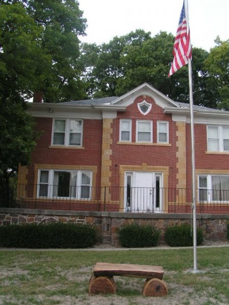 walnut bench church parsonage sept 2012 set in place.jpg