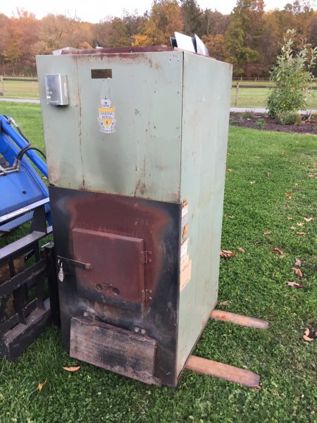 Got the new Big Jack furnace installed | Firewood Hoarders Club