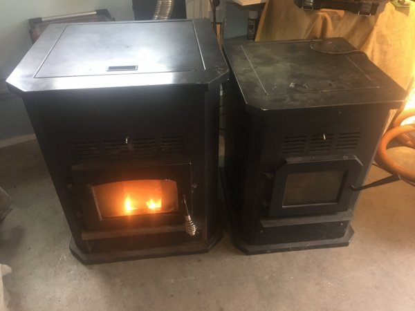 Did this pellet stove shrink? | Firewood Hoarders Club