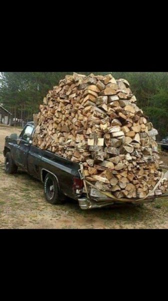 Got a load of wood! | Firewood Hoarders Club