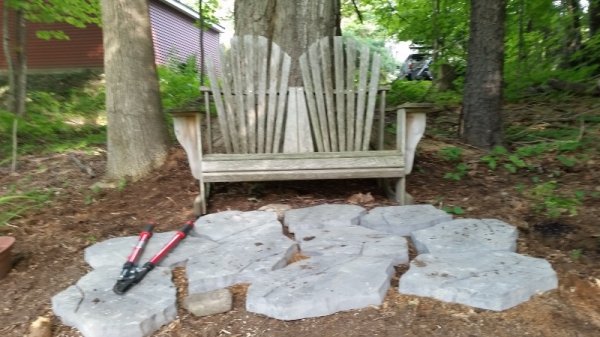 Start of sitting area in woods-close.jpg