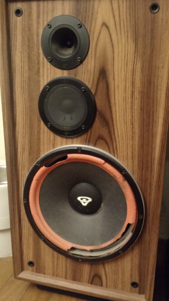 old cerwin vega speakers