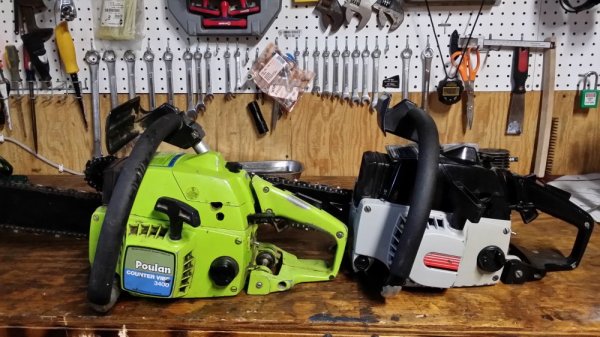 Poulan counter deals vibe 3400 chainsaw