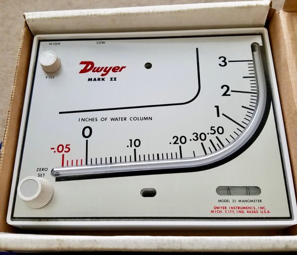 No Longer Available - Dwyer Model 25 Mk.II Manometer | Firewood ...