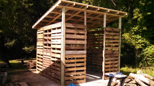 Wood drying sheds I found with goggle. | Firewood Hoarders Club