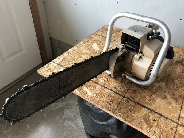 Poulan Model 31 very clean scarce saw 003.jpg