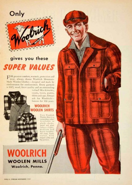 woolrich blaze orange hunting jacket