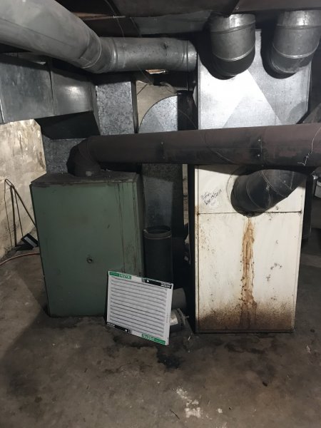 Heating with an Old Octopus Furnace - OldHouseGuy Blog