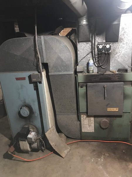 Heating with an Old Octopus Furnace - OldHouseGuy Blog