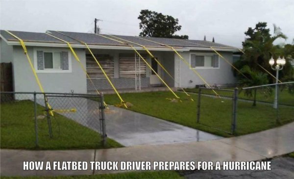 Trucker preparing for hurricane.jpg