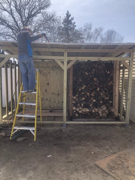 MAKING MEMORIES WITH POPS Corona Wood Shed | Page 2 | Firewood Hoarders ...