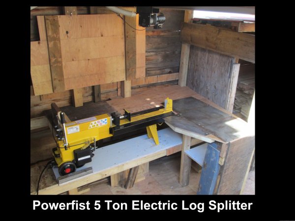 Electric log deals splitter princess auto