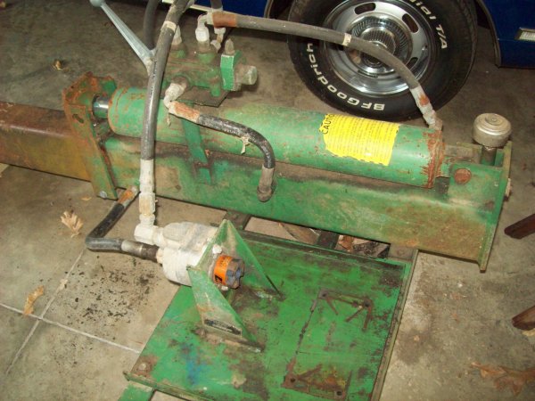 Log splitter engine removed.JPG