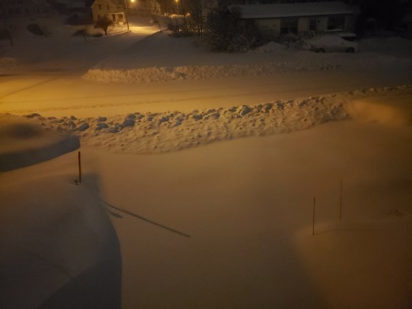 Berm at driveway 330am.jpg