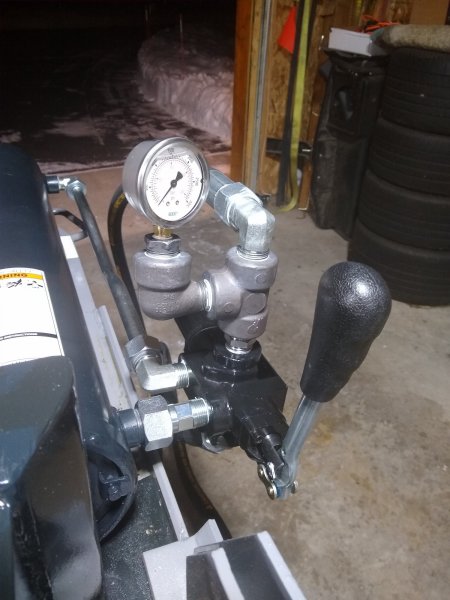 Those of you with hydraulic splitters.what is your relief pressure set at Firewood Hoarders Club