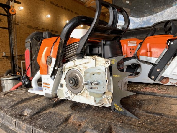 Stihl 462, Pro Safety Full Wrap and Felling Dogs | Firewood Hoarders Club