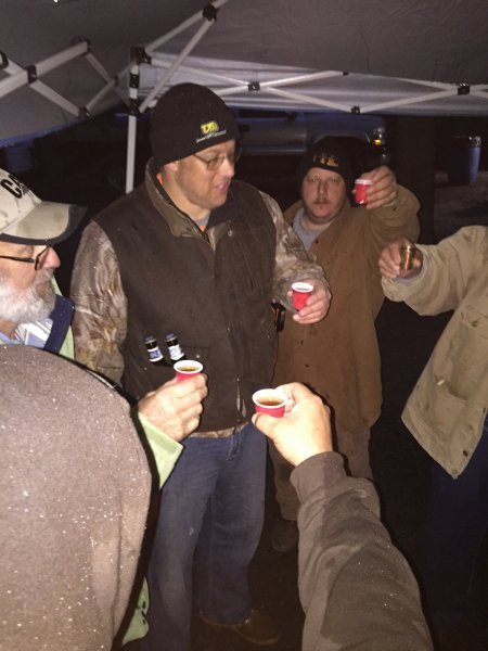 Peter, Chris, Kevin toasting the Aussies.jpg