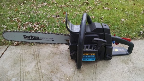 Sears best craftsman 3.3 shop chainsaw