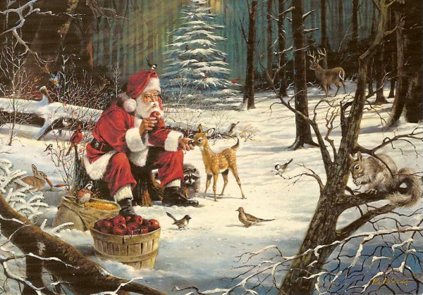 Santa-animals & birds.JPG
