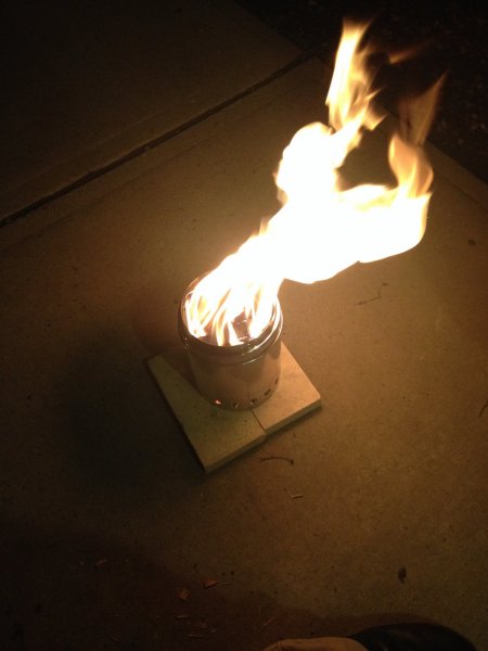 stainless gasifier first burn.jpg