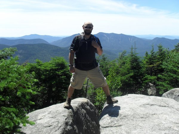 8-7-12 Brian on Mt Hancock summit 4420 ft again.JPG