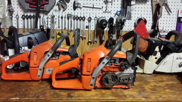 New Husqvarna 365 Special Before And After Muff Mod Firewood Hoarders Club