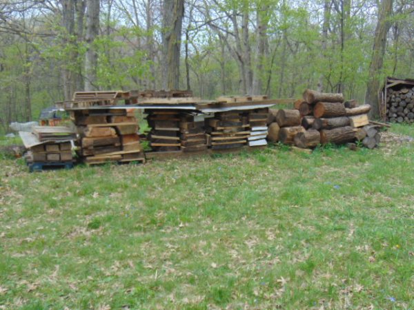 entire amount of wood moved to acreage.JPG