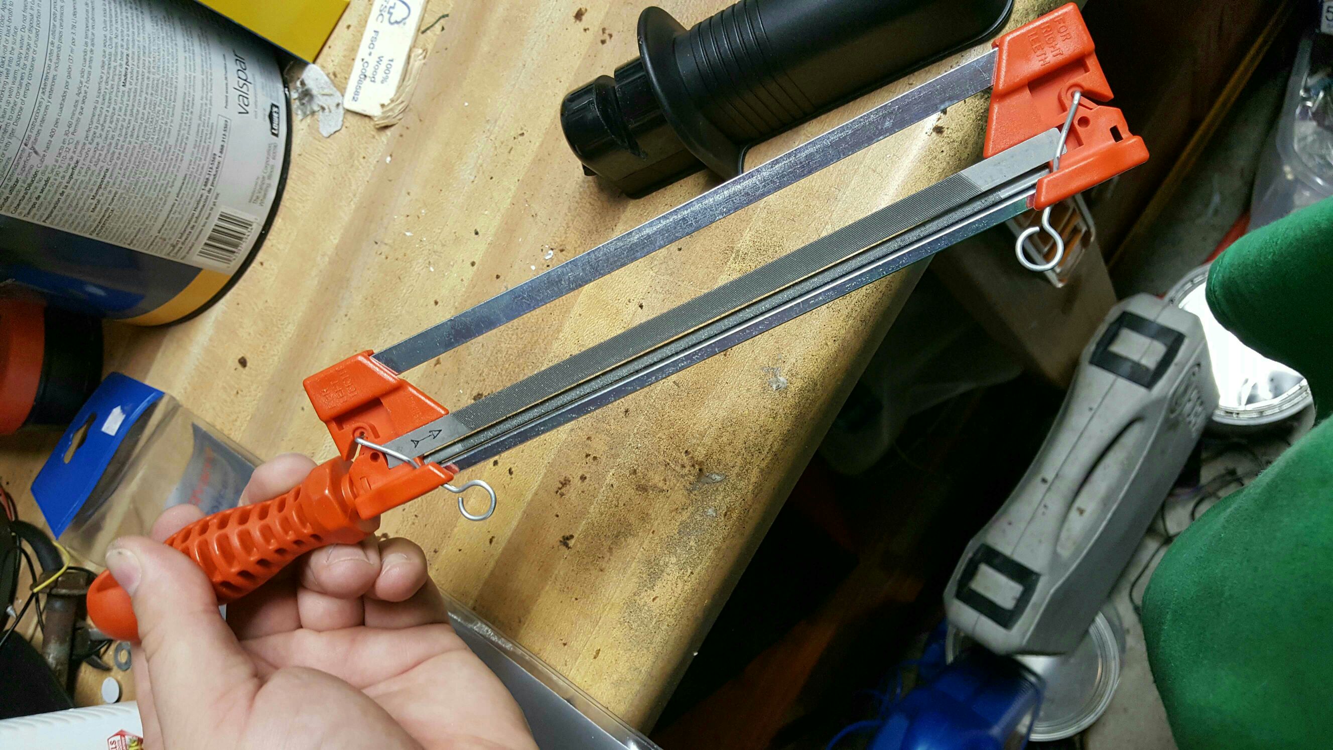 Husqvarna Sharpforce chain sharpener Firewood Hoarders Club